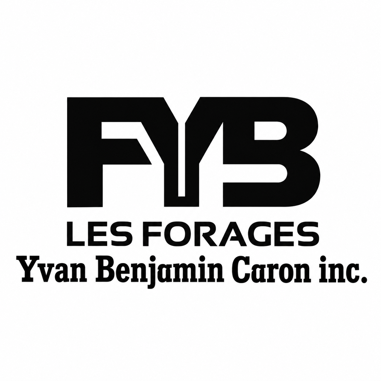 Logo de Les forage Yvan Benjamin Caron