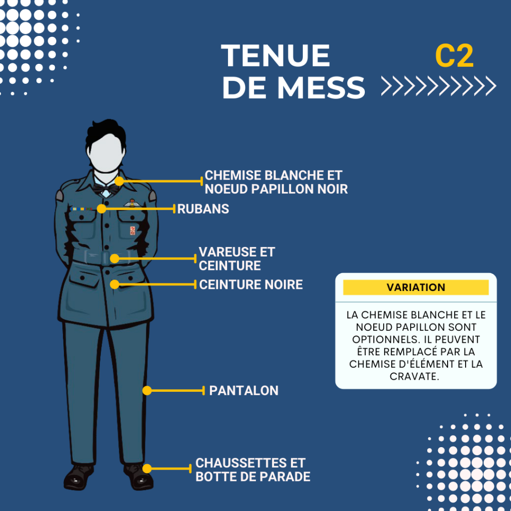 Tenue C2 du Programme des cadets