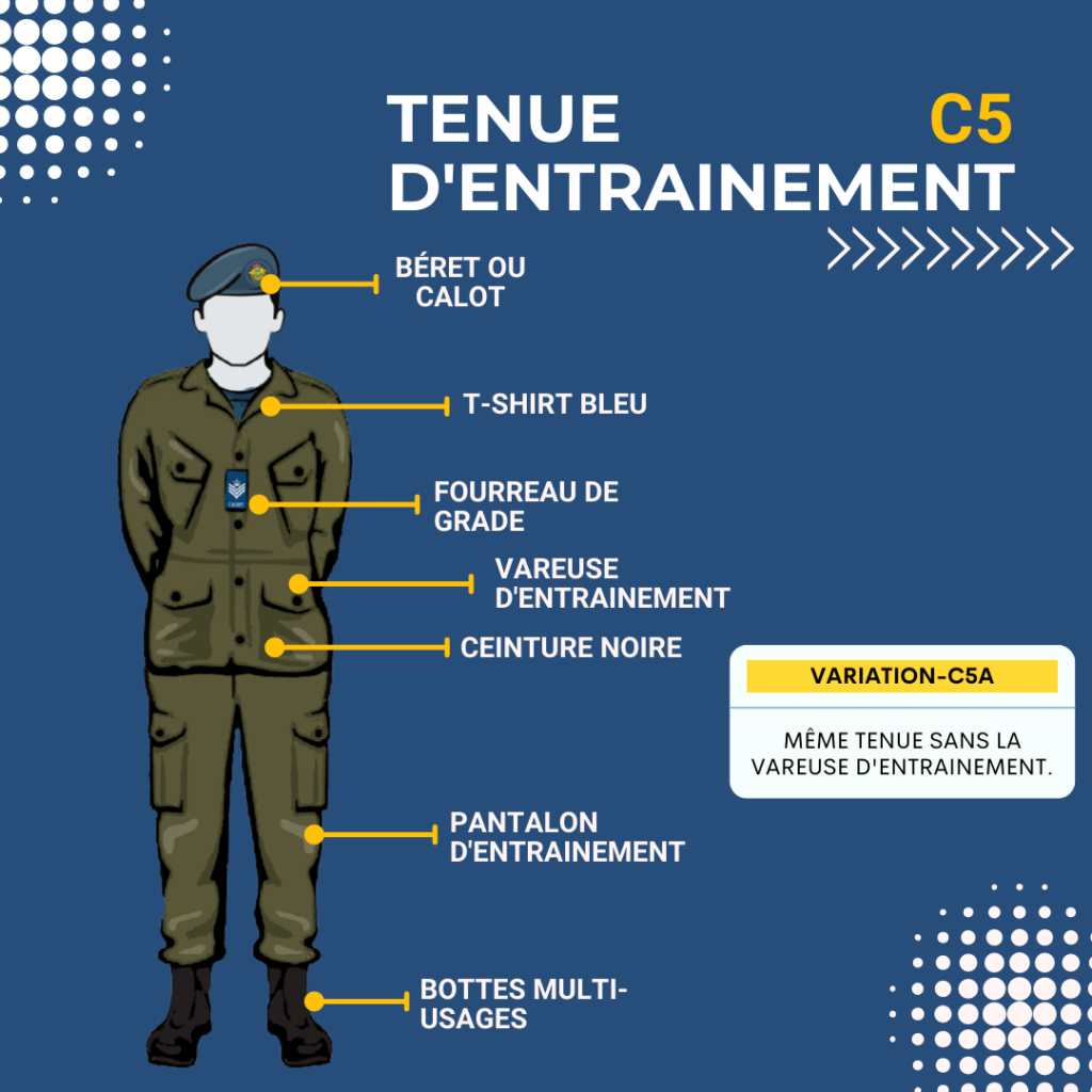 Tenue C5 avec béret