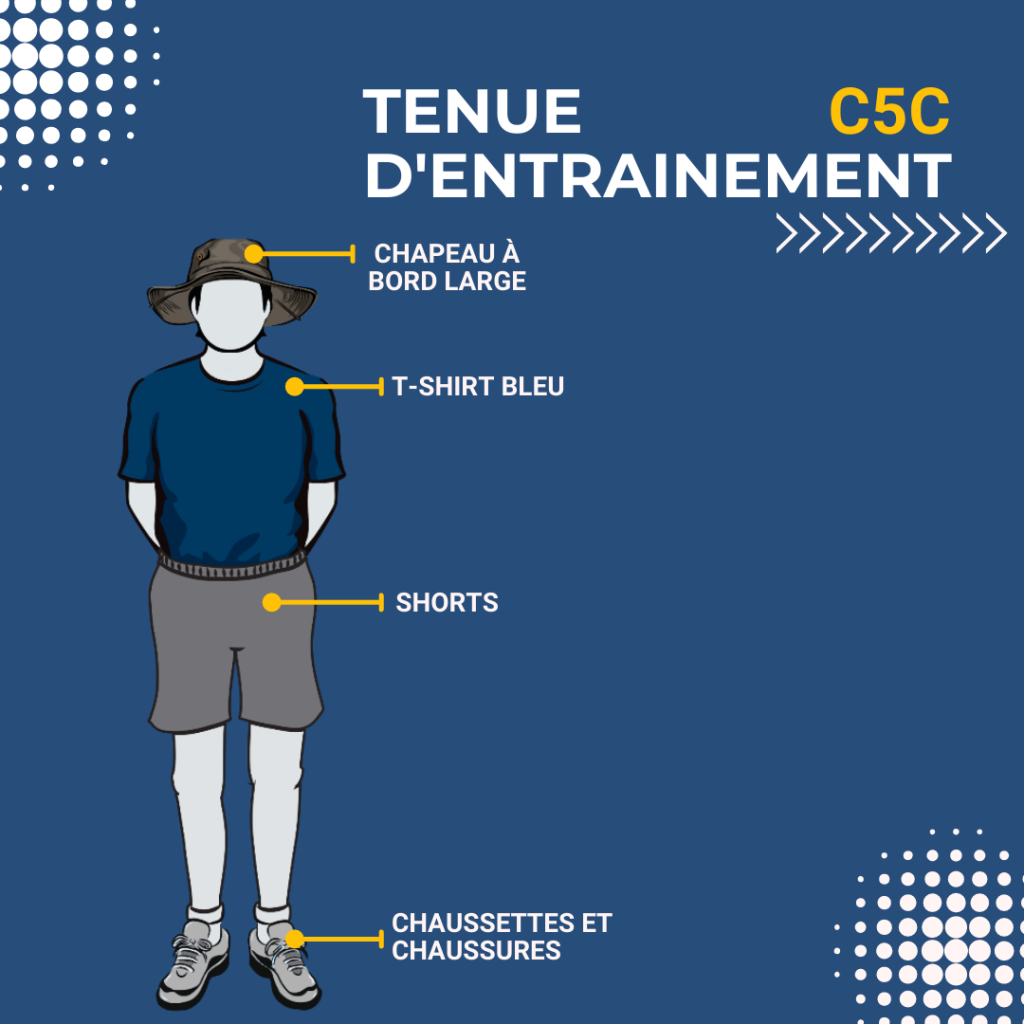 Tenue C5C du Programme des cadets